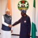TINUBU CONFERS NATIONAL HONOUR OF GCON ON INDIAN PM MODI