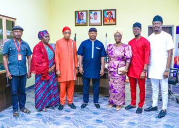 PROFESSOR MATHEW AJIBERO FAMILY VISITS KOGI POLY, APPRECIATES MANAGEMENT FOR IMMORTALISING LATE ERUDITE SCHOLAR