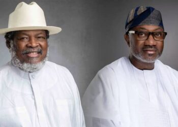 CHAIRMAN (GHL), PRINCE NDUKA OBAIGBENA AND CHAIRMAN (FBN), CHIEF FEMI OTEDOLA IN A FINANCIAL FACE OFF