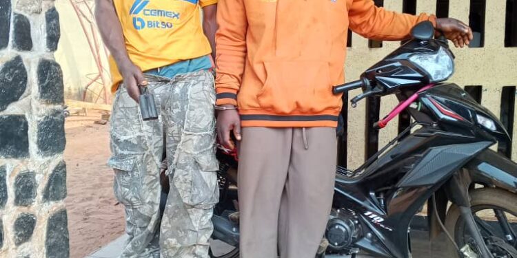 POLICE ARREST TWO SUSPECTED ARMED ROBBERS, RECOVER LOCALLY MADE PISTOL DURING THIRD-PARTY INSURANCE ENFORCEMENT IN KOGI STATE