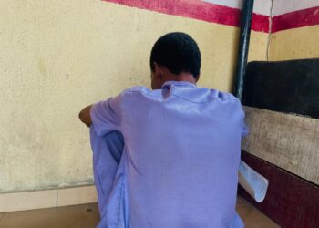 LAGOS NSCDC PARADES ONE RAPE SUSPECT, WARNS UNREPENTANT PERSONS TO DESIST FROM ACT OR FACE WRATH