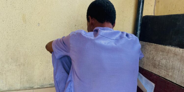 LAGOS NSCDC PARADES ONE RAPE SUSPECT, WARNS UNREPENTANT PERSONS TO DESIST FROM ACT OR FACE WRATH