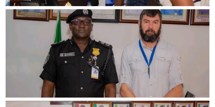 BRITISH EMBASSY DELEGATION VISITS CP MILLER G. DANTAWAYE, psc, TO STRENGTHEN SECURITY COLLABORATION