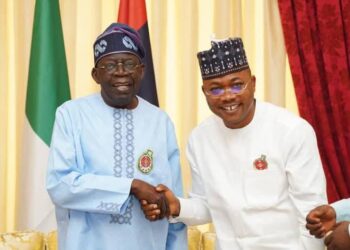 GOVERNOR ODODO SALUTES PRESIDENT TINUBU AT 73