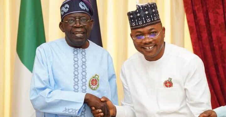 GOVERNOR ODODO SALUTES PRESIDENT TINUBU AT 73