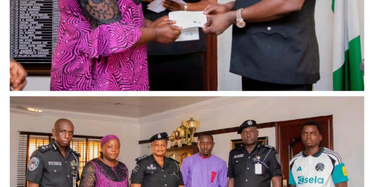 OGI POLICE COMMAND DISBURSES GROUP LIFE ASSURANCE AND IGP FAMILY WELFARE SCHEMES CHEQUES WORTH OVER ELEVEN MILLION NAIRA TO THE FAMILIES OF FALLEN POLICE OFFICERS – PR/MLC Tv