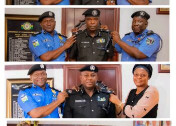 KOGI POLICE COMMAND HONOURS EXCELLENCE AS CP MILLER DANTAWAYE, psc DECORATES THREE NEW ASSISTANT COMMISSIONERS OF POLICE