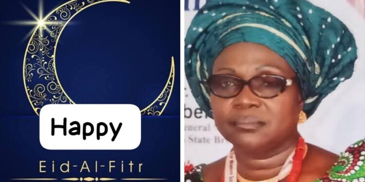 SWS PRESIDENT INTERNATIONAL CELEBRATES MUSLIM FAITHFUL ON EIDIL FITR. CALLS FOR RELIGION TOLERANCE AND UNITY