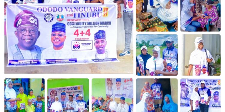 ODODO VANGUARD FOR TINUBU 2027 LAUNCHES RENEWED HOPE CONTINUITY MILLION MARCH IN KOGI