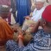 ALMARUF SALMON RECEIVES ORANRE MONARCH PRAYER FOR POLITICAL.AMBITION…. HE DONATES GENEROUSLY TO COMMUNITY DEVELOPMENT