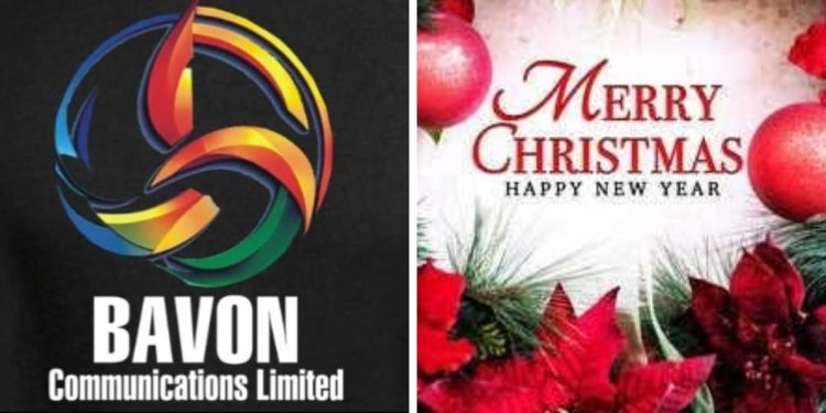 BAVON COMMUNICATIONS FELICITATES WITH CHRISTIANS AND SUBSCRIBERS ON CHRISTMAS