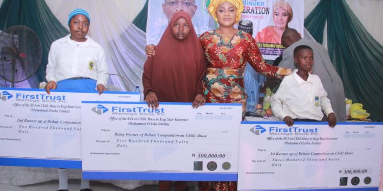 KOGI GOVT COMMENDS SSA ON CHILD ABUSE, JEMILAT MUHAMMED AT MAIDEN SCHOOLS DEBATE.