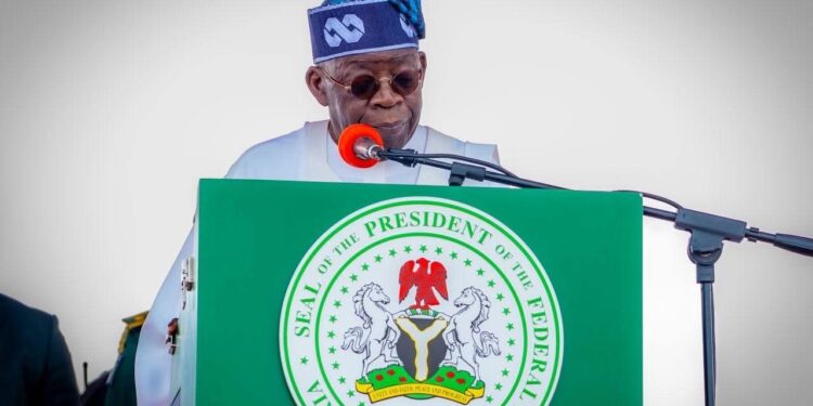 PRESIDENT TINUBU SPEAKS. THE GENERATION OF JUNE 12 SECURED DEMOCRACY. OUR GENERATION MUST SECURE PROSPERITY.