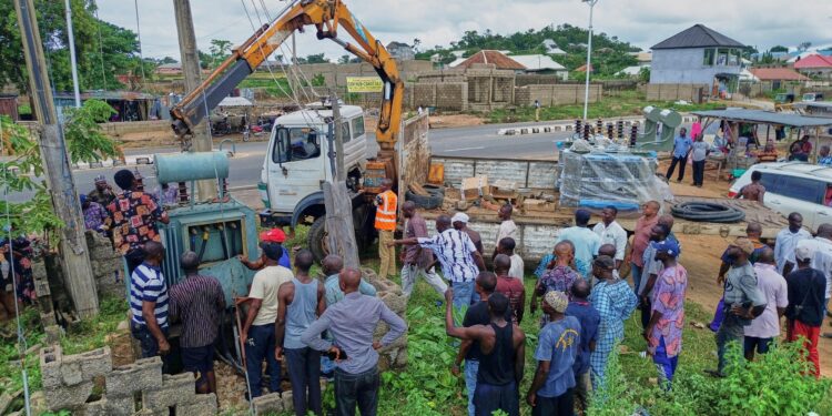 GOV. ODODO KEEPS HIS WORD: ZANGO COMMUNITY RECEIVES TRANSFORMER WITHIN FOUR DAYS